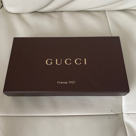 ✨SOLD ✨Gucci Long Leather Wallet Dark Pink - Picture 6 of 6